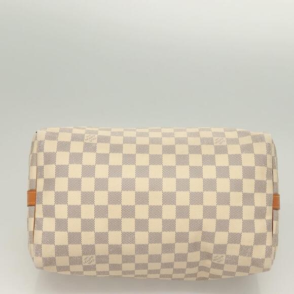 LOUIS VUITTON Damier Azur Speedy Bandouliere 30 Hand Bag N41052 - Picture 5 of 16